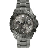  | Fossil Garrett Gray Stainless Steel Gray Dial Chronograph Quartz Watch for Men - FS5621 | Watches | Fossil | OneHub