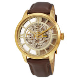  | Fossil Townsman Brown Leather Strap Skeleton Dial Automatic Watch for Men - ME3043 | Watches | Fossil | OneHub