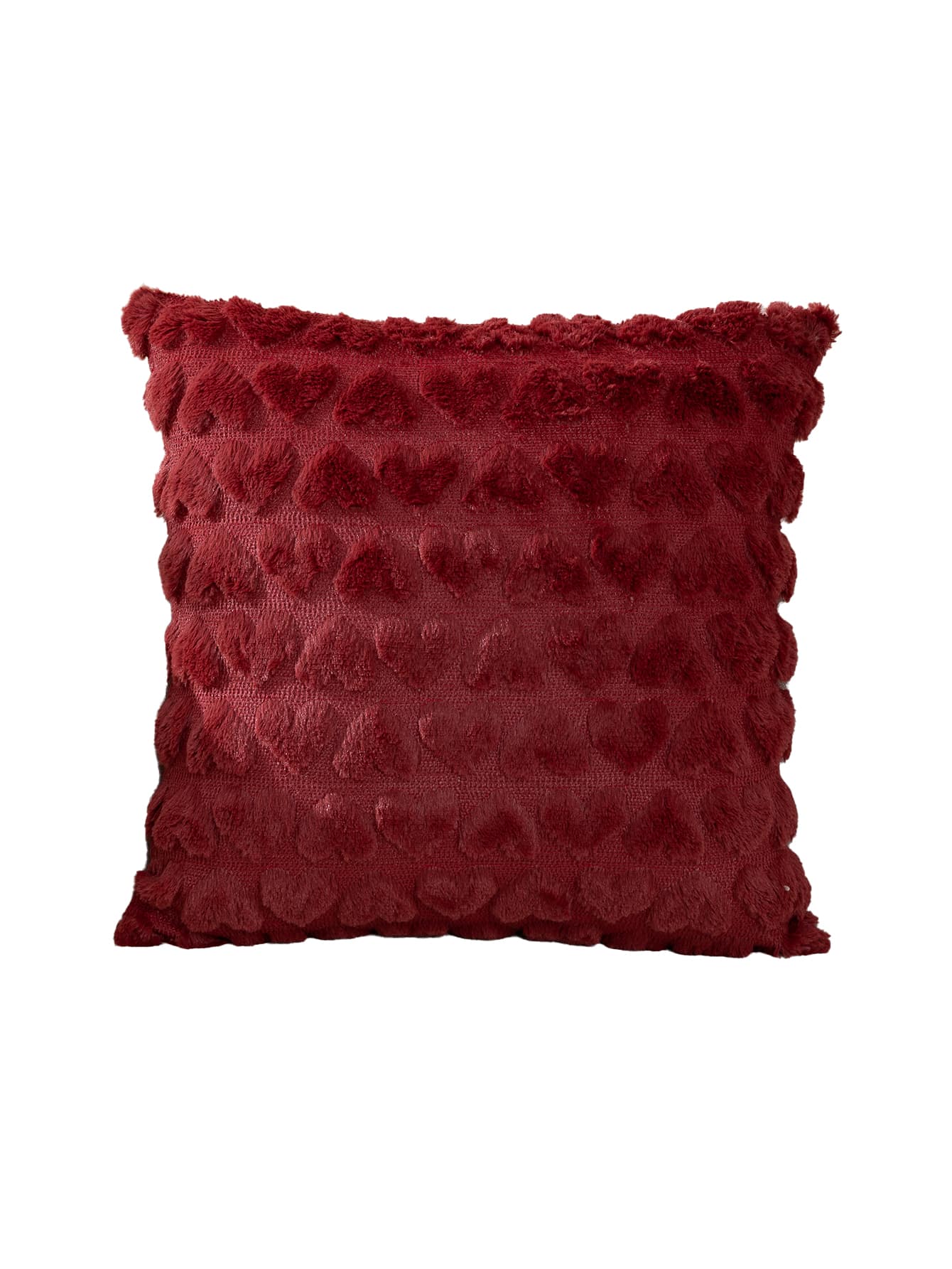  | SHEIN Heart Tufted Fuzzy Cushion Cover Without Filler | Pillow Cover | Shein | OneHub