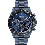 HUGO BOSS Hero Sport Lux Blue Stainless Steel Blue Dial Chronograph Quartz Watch for Men - HUGO BOSS 1513758