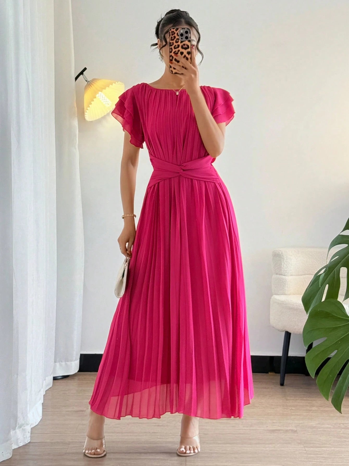 SHEIN Islaluna French Casual Gorgeous Romantic Belt Style Ladies Elega | Dress | OneHub SHEIN Islaluna French Casual Gorgeous Romantic Belt Style Ladies Elega | Dress | OneHub