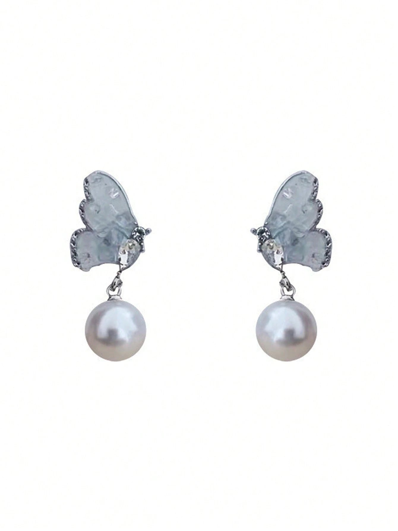  | SHEIN Korean Elegant Pearl Flower Vintage Stud Earrings, Niche Personalized Versatile Jewelry Accessories | Earrings | Shein | OneHub