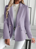  | SHEIN Lapel Neck Double Button Blazer | Blazer | Shein | OneHub