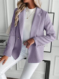  | SHEIN Lapel Neck Double Button Blazer | Blazer | Shein | OneHub