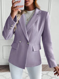 | SHEIN Lapel Neck Double Button Blazer | Blazer | Shein | OneHub