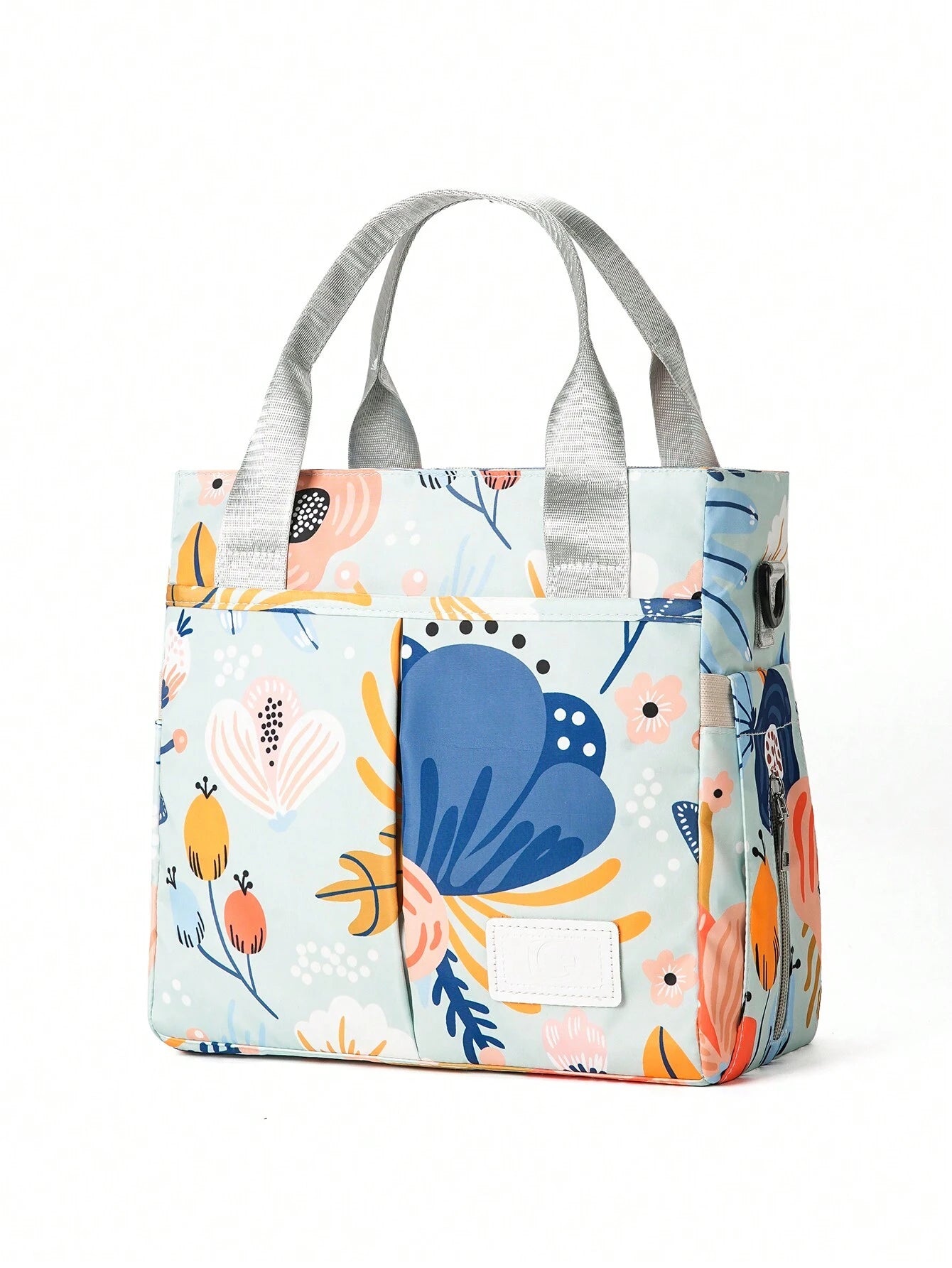  | SHEIN Large Capacity Printed Maternity Diaper Bag Handbag Shoulder Bag With Bottle Holder For Baby Care | Bags | Shein | OneHub