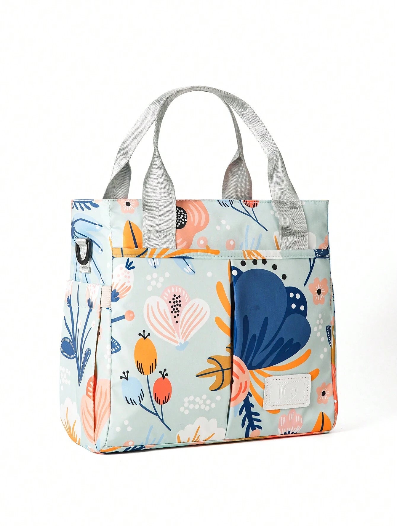  | SHEIN Large Capacity Printed Maternity Diaper Bag Handbag Shoulder Bag With Bottle Holder For Baby Care | Bags | Shein | OneHub