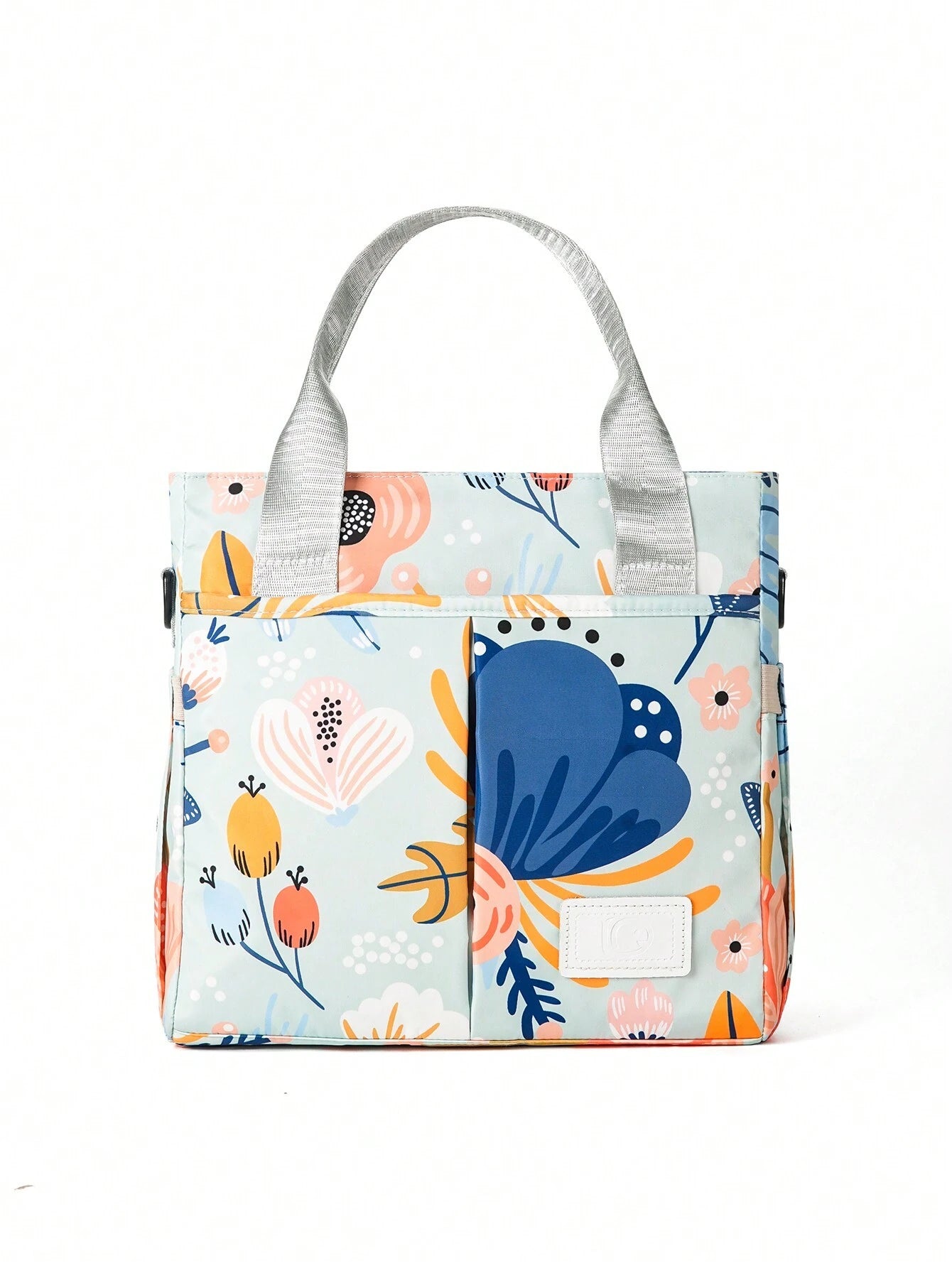  | SHEIN Large Capacity Printed Maternity Diaper Bag Handbag Shoulder Bag With Bottle Holder For Baby Care | Bags | Shein | OneHub