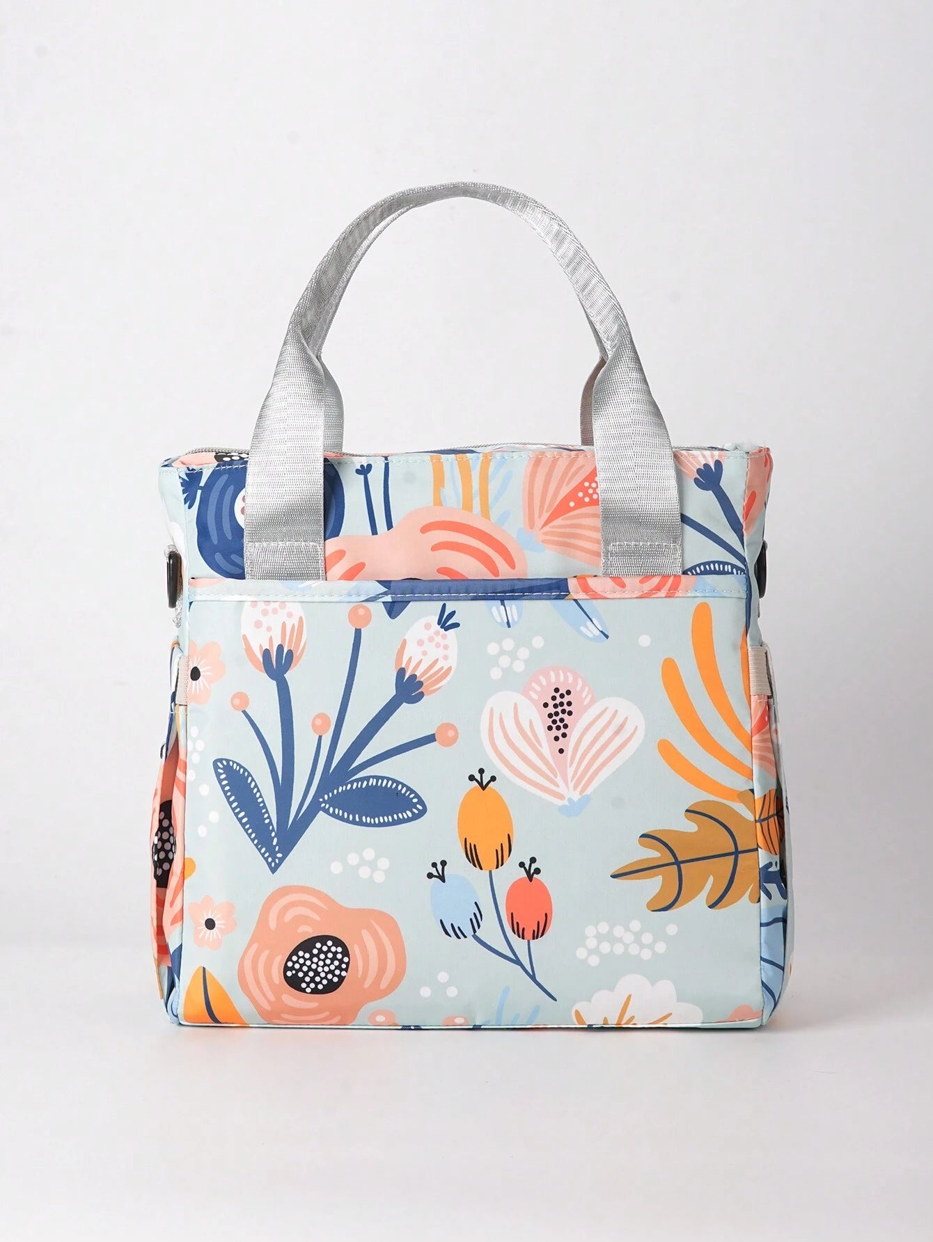  | SHEIN Large Capacity Printed Maternity Diaper Bag Handbag Shoulder Bag With Bottle Holder For Baby Care | Bags | Shein | OneHub