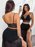  | SHEIN Lattice Front Lace Bralet | Lingerie | Shein | OneHub