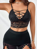  | SHEIN Lattice Front Lace Bralet | Lingerie | Shein | OneHub