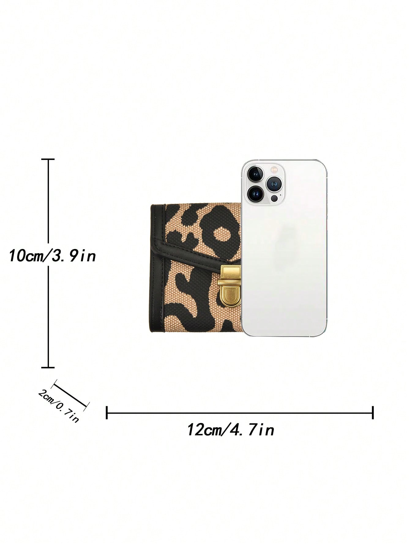  | SHEIN Leopard Print Short Tri-fold Wallet | Wallet | Shein | OneHub
