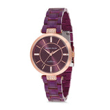  | Michael Fellini Purple Stainless Steel Purple Dial Quartz Watch for Women - MF2194-6 | Watches | Michael Fellini | OneHub