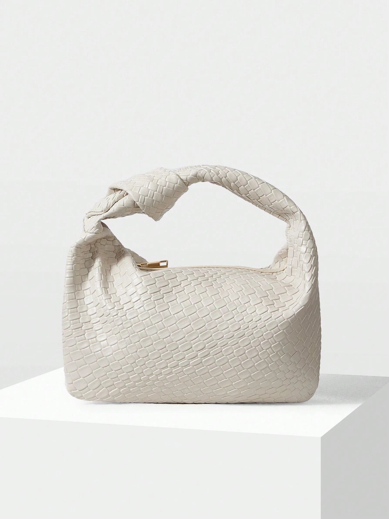  | SHEIN MOTF PREMIUM WOMEN'S MINIMALIST AND FASHIONABLE EMBOSSED ZIPPER TOP HANDLE BAG FOR COMMUTING | Bags | Shein | OneHub