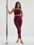  | SHEIN Menodora SHEIN Sport Women's Fashion Color Block Athletic Suit Workout Women Set | Leggings | Shein | OneHub