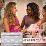 SHEIN Outdoor Travel Mommy Bag, Newborn Baby Gift Portable Diaper Changing Pad, Travel Baby Diaper Changing Mat With Wet Wipes Bag, Waterproof Portable Diaper Changing Pad For Newborn Baby Girl And Boy, Boho Rainbow Sun