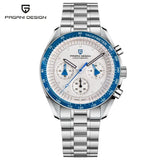 Buy Pagani Design Silver Stainless Steel White Dial Chronograph Quartz Watch for Men - PD1701 Online In Pakistan  | Pagani Design Silver Stainless Steel White Dial Chronograph Quartz Watch for Men - PD1701 | Watches | Pagani Design | OneHub