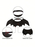  | SHEIN Pet Costume Bat Wings For Dogs And Cats, Black Color, Cool Halloween Bat Transformation Outfit | Dress | Shein | OneHub