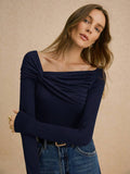  | SHEIN Poéselle Women Plain Long Sleeve Casual T-Shirt | Top | Shein | OneHub