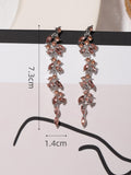  | SHEIN Rhinestone Decor Drop Earrings | Earrings | Shein | OneHub