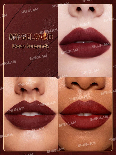 SHEGLAM Dynamatte Boom Long-Lasting Matte Lipstick (Ember Rose Ver.)-M ...