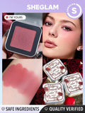 SHEGLAM Ember Rose Eternal Flame Cream Blush-I'M Yours Valentines Gift Cream-To-Powder Blush Palette Highly Pigmented Non-Fading Long Lasting Natural Easy To Use Blush Box