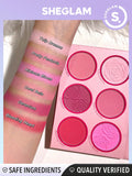 SHEIN SHEGLAM Floral Flush Blush Palette