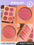 SHEIN SHEGLAM Floral Flush Blush Palette