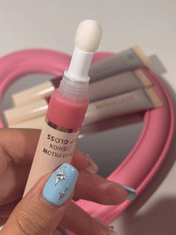  | SHEGLAM Pout Pillow Cushion Lip Gloss-Sweet Dreamz Moisturizing Liquid Lipstick High Shine Finish Sponge Tip Applicator Moisturizing Non-Sticky Lip Glaze Pink Rosa Lip Gloss | Makeup | SheGlam | OneHub