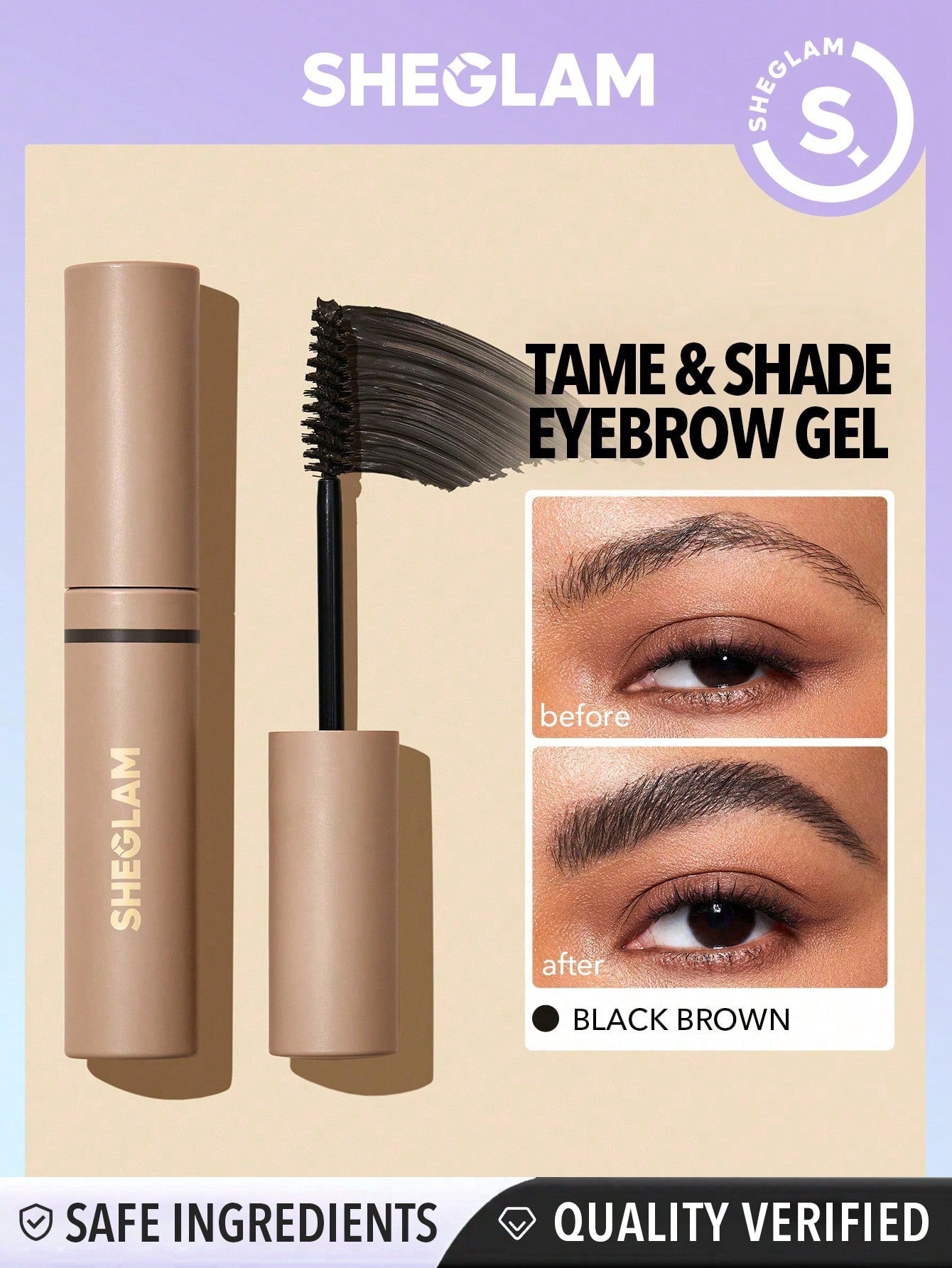  | SHEIN SHEGLAM Striking Brow Gel | Brush | SheGlam | OneHub