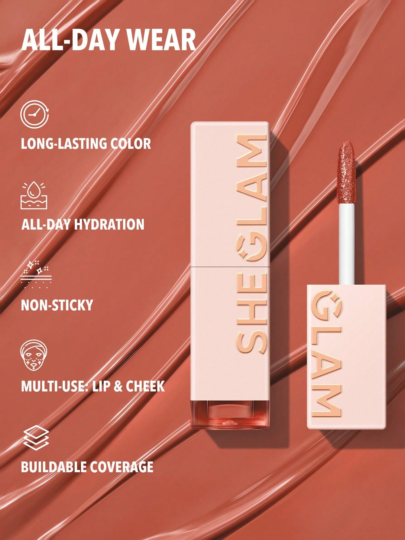  | SHEIN SHEGLAM Take A Hint Lip Tint | Brush | SheGlam | OneHub