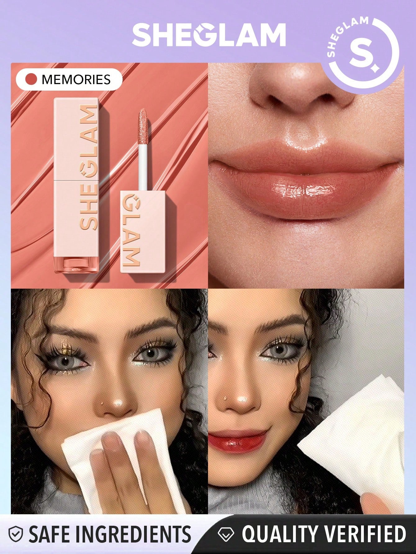  | SHEIN SHEGLAM Take A Hint Lip Tint | Brush | SheGlam | OneHub