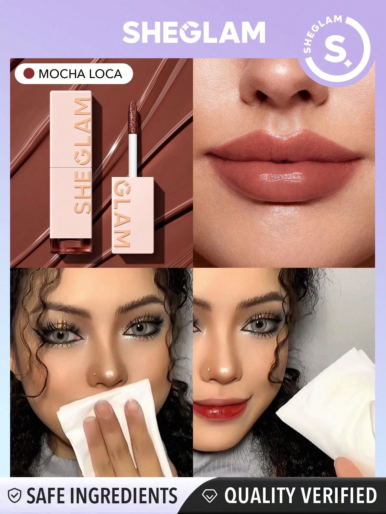  | SHEIN SHEGLAM Take A Hint Lip Tint | Brush | SheGlam | OneHub