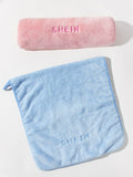  | SHEIN 1pc Random Color Flannel Face Towel | Makeup Bag | Shein | OneHub