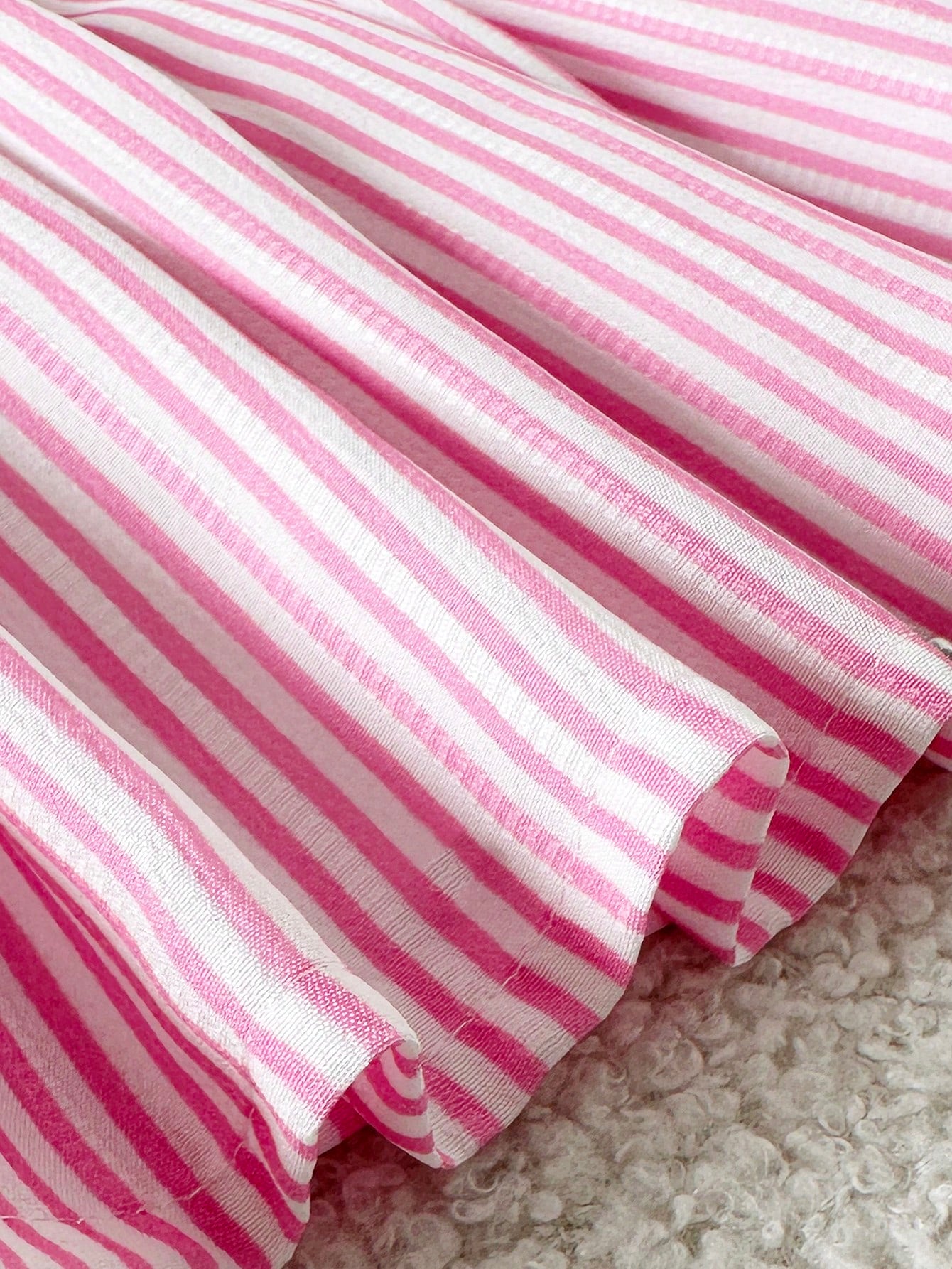  | SHEIN 3pcs/Set Toddler Infant Baby Girls' Embroidered Pony Striped Shirt | Dress | Shein | OneHub