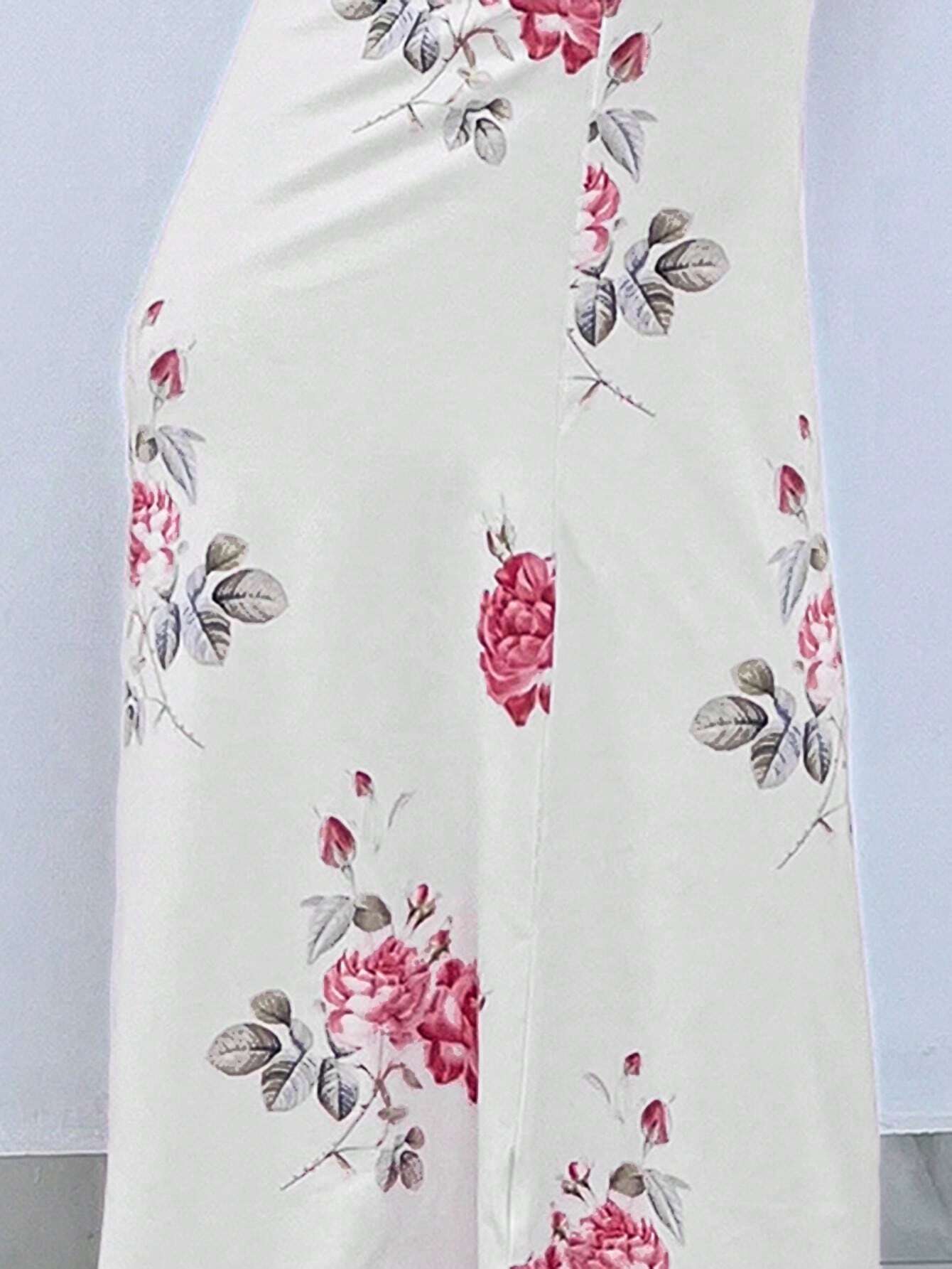  | SHEIN Aloruh Women's Floral Printed Long Sleeve Mermaid Hem Dress | Dress | Shein | OneHub