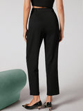  | SHEIN BIZwear Solid Tailored Pants Workwear | Pants | Shein | OneHub