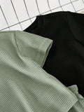  | SHEIN Baby Boy Baby Girl Solid Color Round Neck Oversized Sweater Top And Casual Shorts 4pcs/Set | Dress | Shein | OneHub