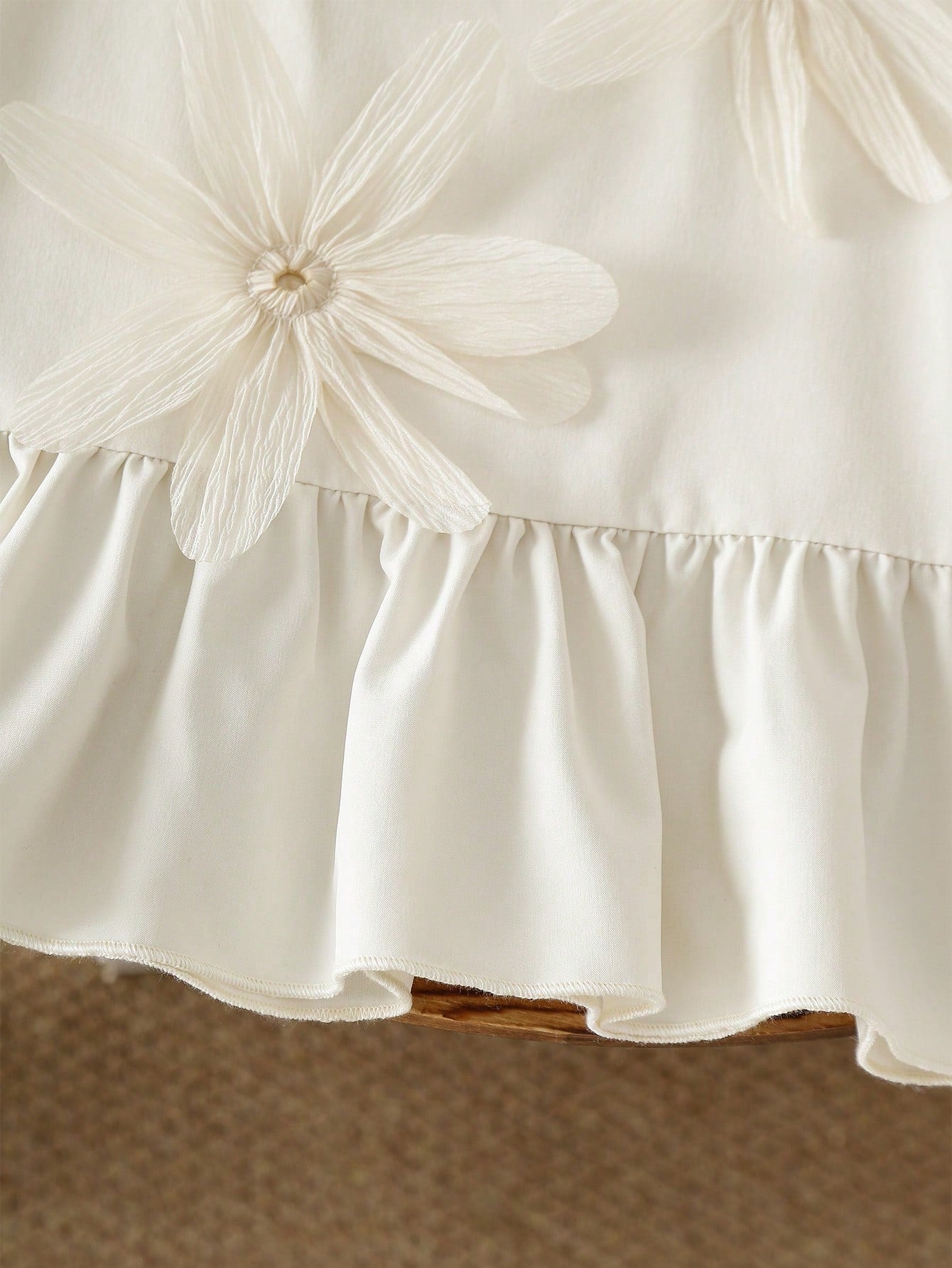  | SHEIN Baby Girls' Summer Cap Sleeve Dress, Ruffled Collar Adds Soft & Cute Vibe | Dress | Shein | OneHub