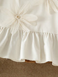  | SHEIN Baby Girls' Summer Cap Sleeve Dress, Ruffled Collar Adds Soft & Cute Vibe | Dress | Shein | OneHub