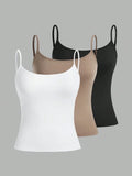  | SHEIN EZwear 3pcs/Set Casual Slim Fit Tank Tops For Women, Summer | Shirt | Shein | OneHub