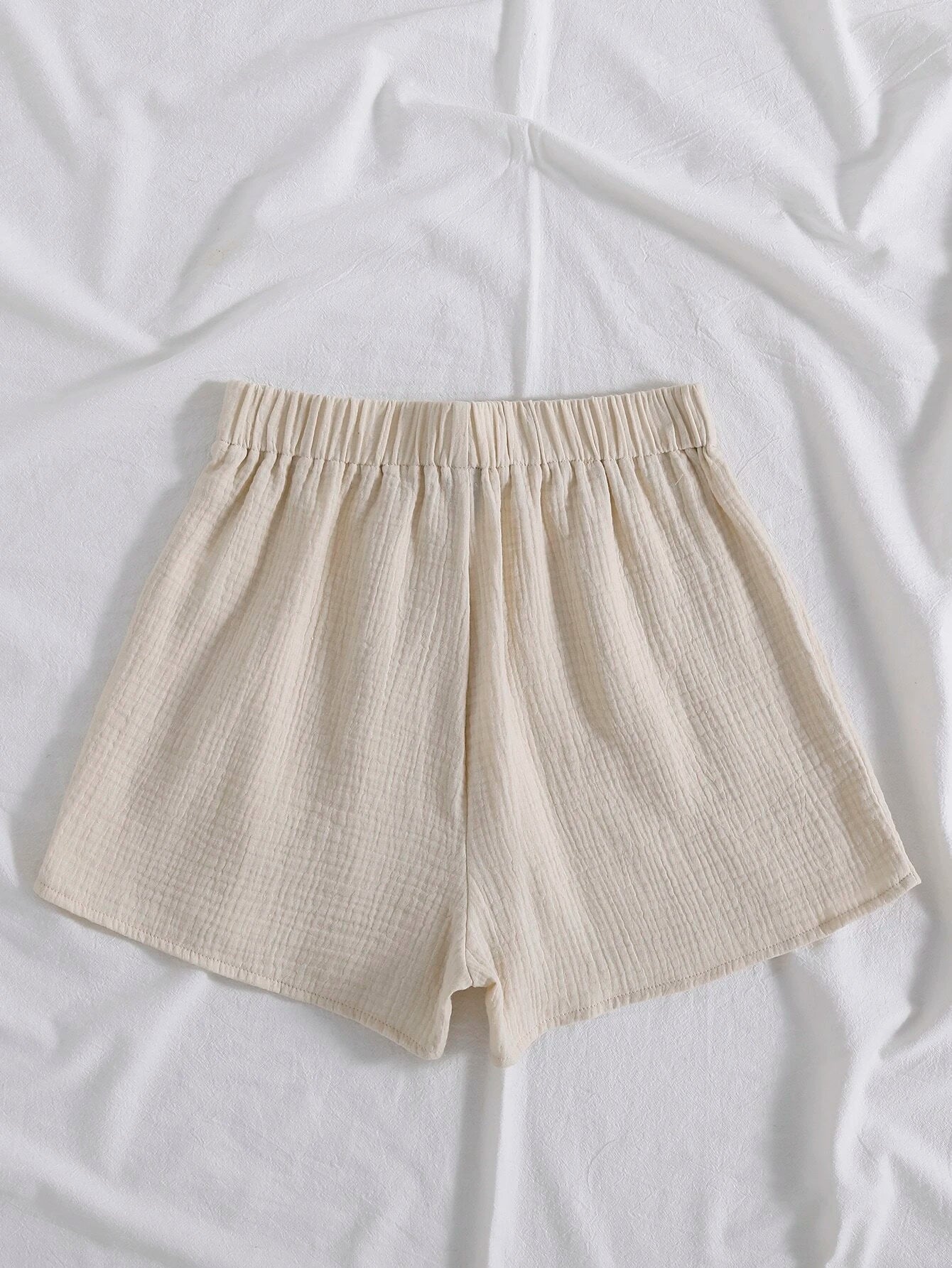  | SHEIN EZwear Knot Waist Wide Leg Shorts | Pants | Shein | OneHub