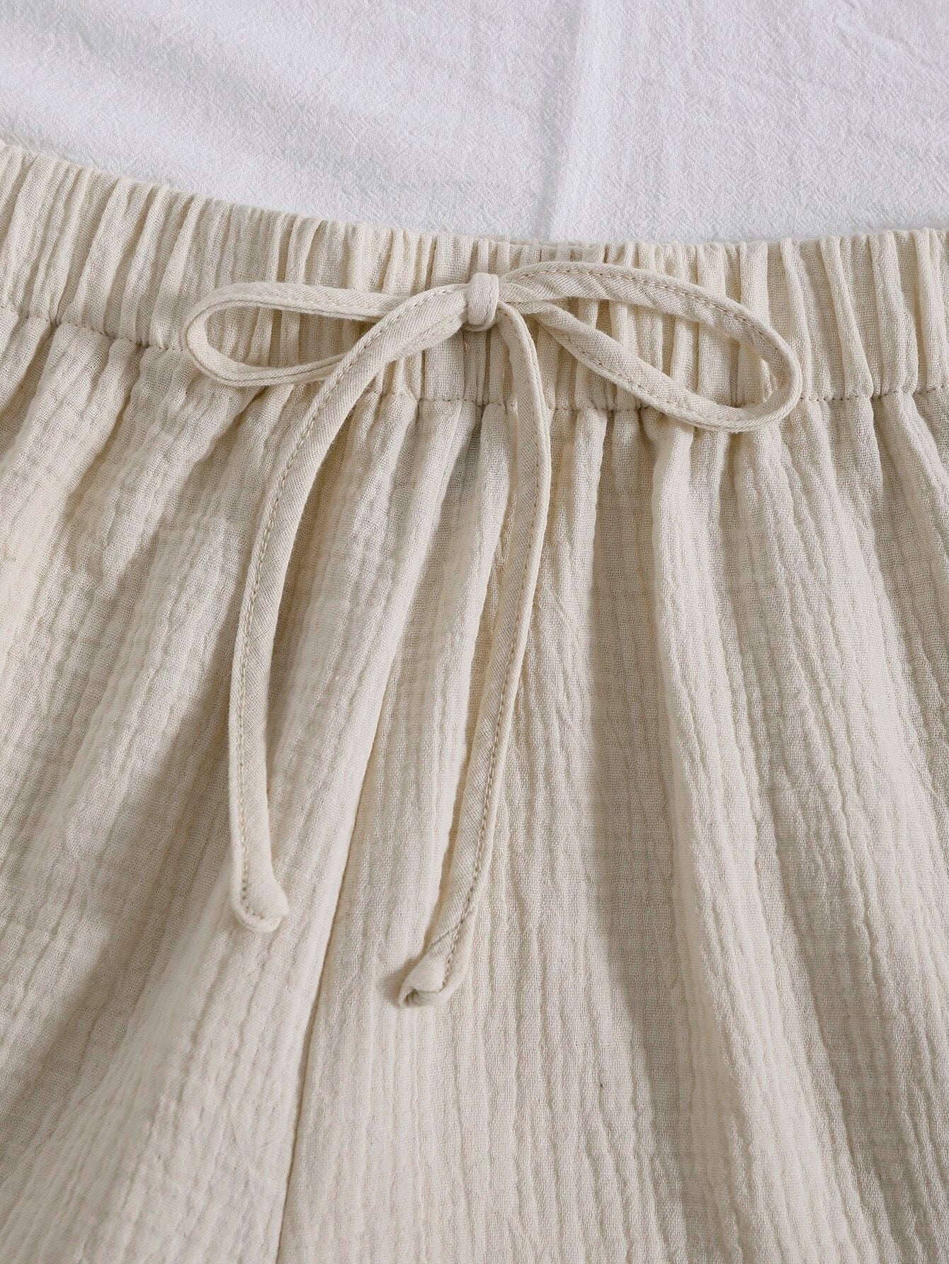  | SHEIN EZwear Knot Waist Wide Leg Shorts | Pants | Shein | OneHub