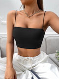  | SHEIN EZwear Solid Crop Cami Top | Top | Shein | OneHub