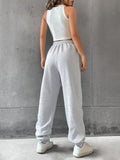  | SHEIN EZwear Solid Drawstring Waist Sweatpants | Pants | Shein | OneHub