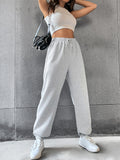  | SHEIN EZwear Solid Drawstring Waist Sweatpants | Pants | Shein | OneHub