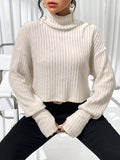  | SHEIN Essnce Turtleneck Drop Shoulder Tee | Sweater | Shein | OneHub