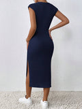  | SHEIN Frenchy Summer Leisure Side Split Slim Bodycon Dress | Dress | Shein | OneHub