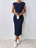  | SHEIN Frenchy Summer Leisure Side Split Slim Bodycon Dress | Dress | Shein | OneHub