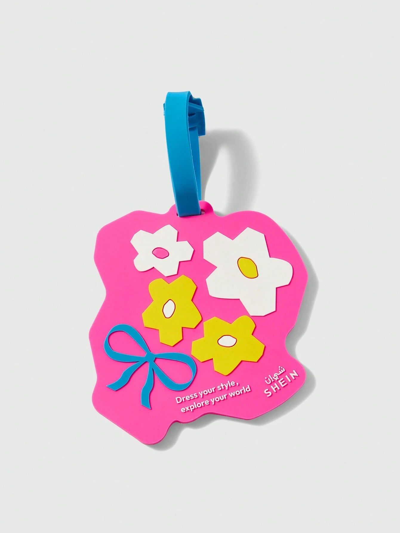  | SHEIN Fun Luggage Tag - Rose Red | Card Holder | Shein | OneHub